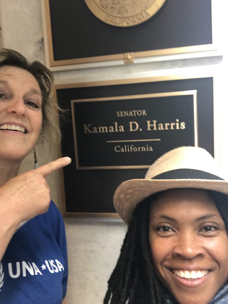 Fe and Kira Harris office in DC